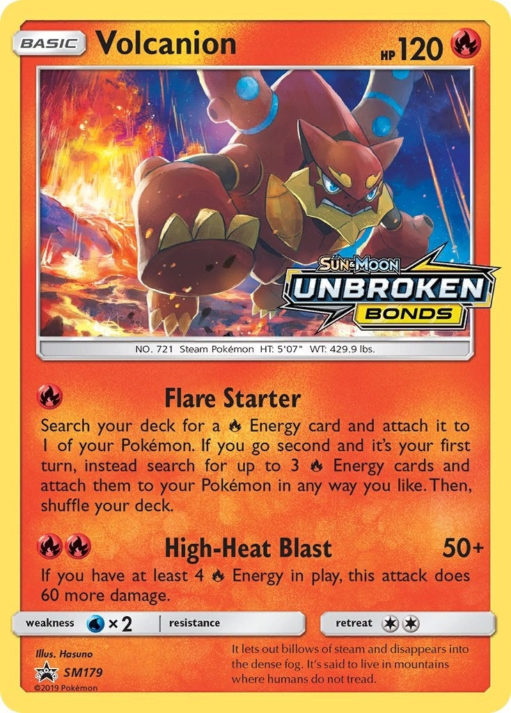 Image for Volcanion - SM179 (Prerelease) (SM179) (SM Promos) - Pokemon