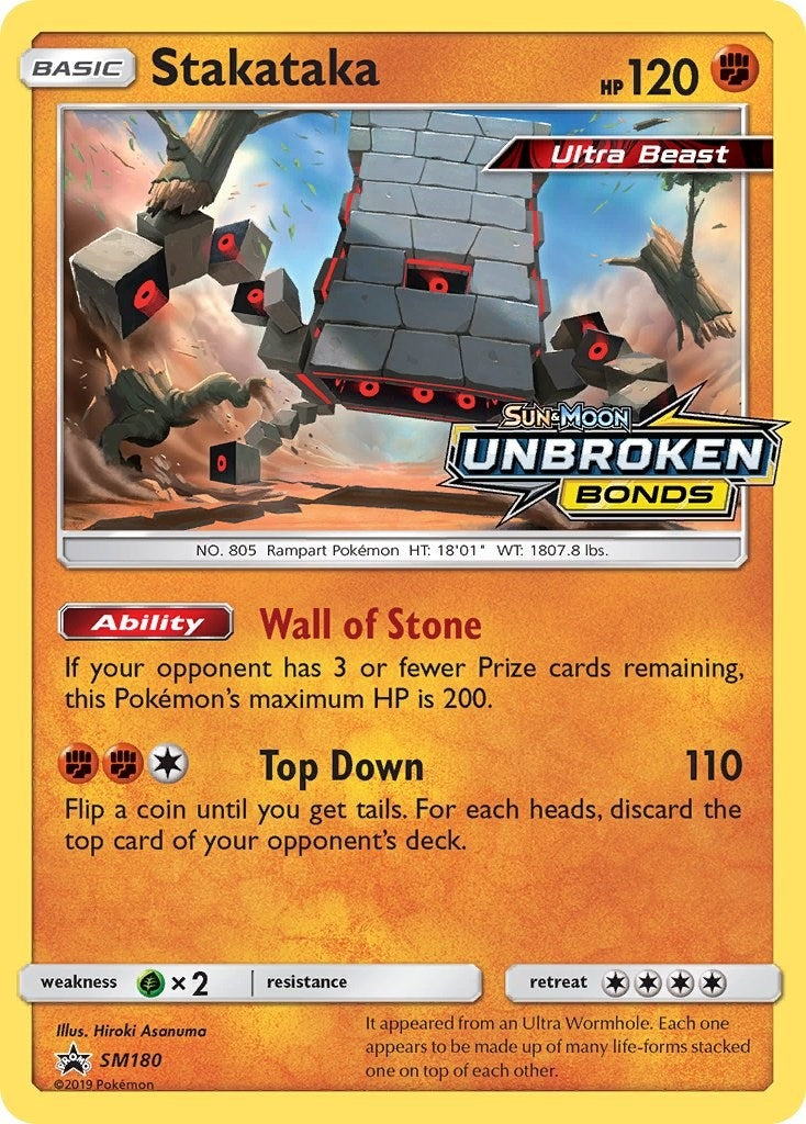 Image for Stakataka - SM180 (Prerelease) (SM180) (SM Promos) - Pokemon