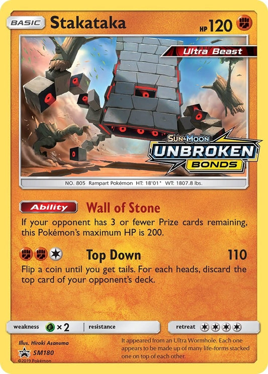 Image for Stakataka - SM180 (Prerelease) (SM180) (SM Promos) - Pokemon