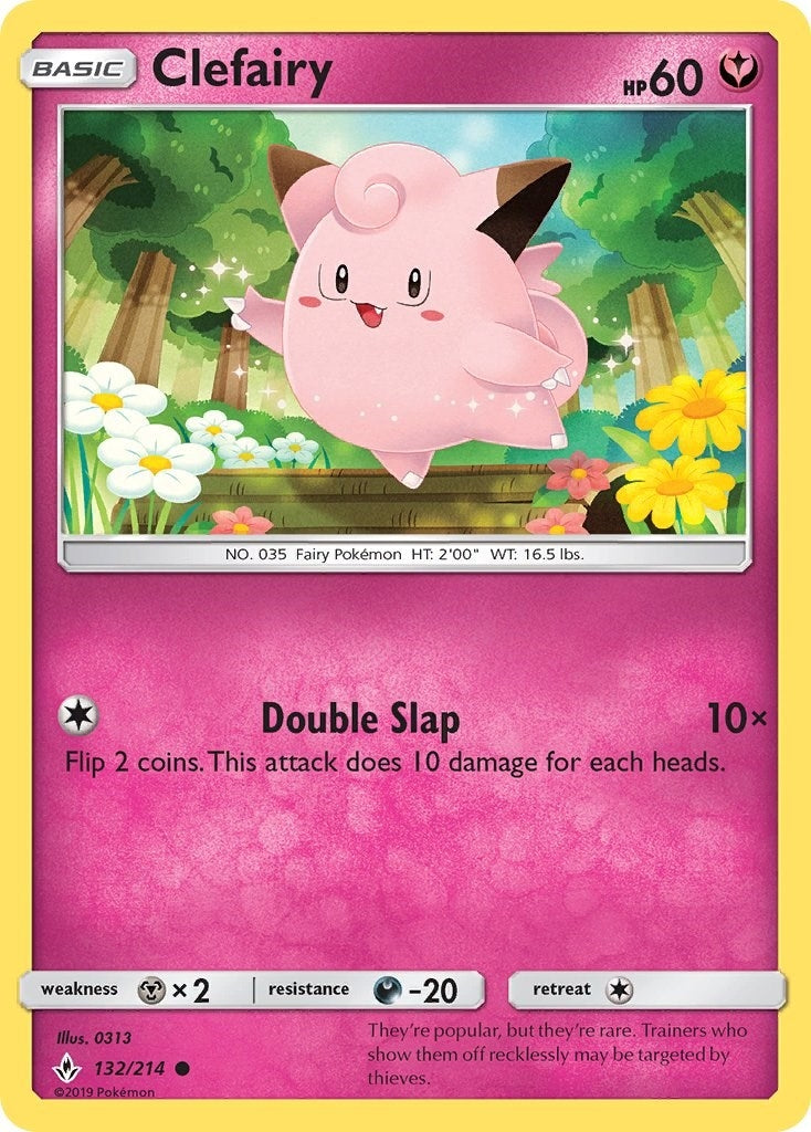 Image for Clefairy (132/214) (SM - Unbroken Bonds) - Pokemon