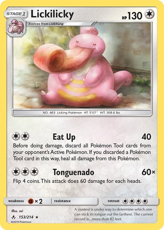 Image for Lickilicky (153/214) (SM - Unbroken Bonds) - Pokemon