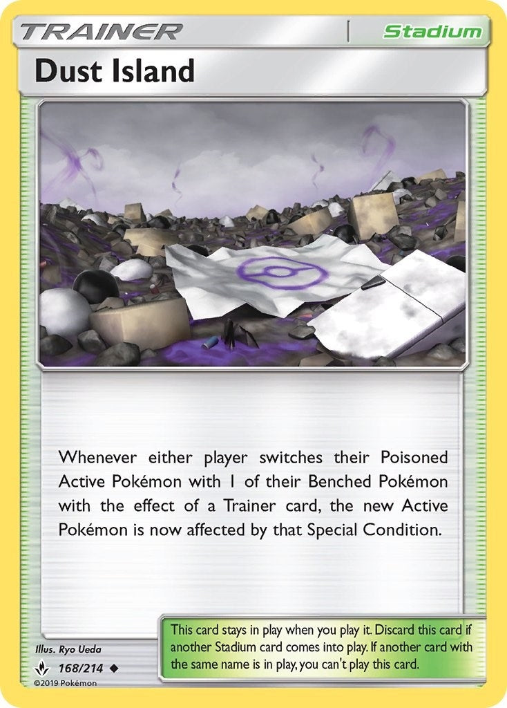 Image for Dust Island (168/214) (SM - Unbroken Bonds) - Pokemon