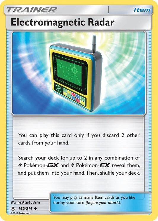 Image for Electromagnetic Radar (169/214) (SM - Unbroken Bonds) - Pokemon