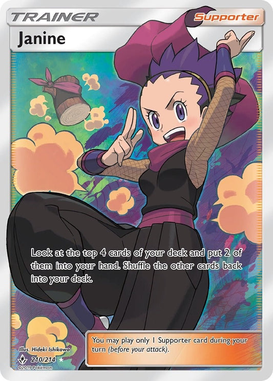 Image for Janine (Full Art) (210/214) (SM - Unbroken Bonds) - Pokemon