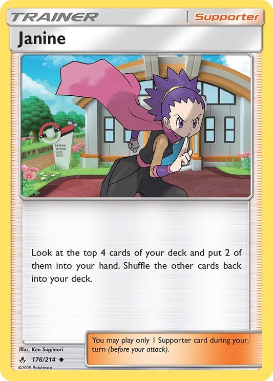 Image for Janine (176/214) (SM - Unbroken Bonds) - Pokemon