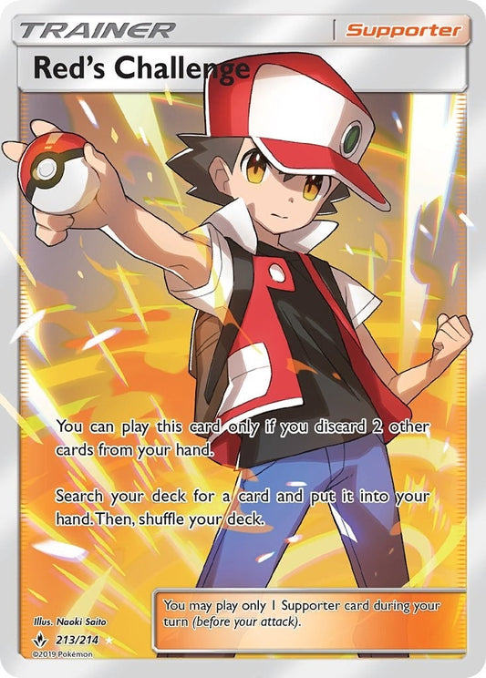Image for Red's Challenge (Full Art) (213/214) (SM - Unbroken Bonds) - Pokemon