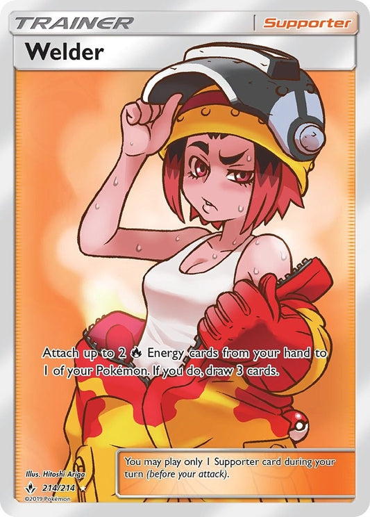 Image for Welder (Full Art) (214/214) (SM - Unbroken Bonds) - Pokemon