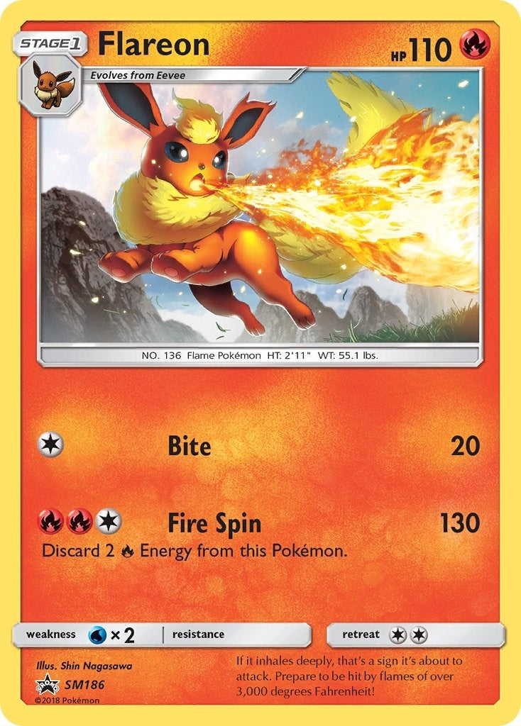 Image for Flareon - SM186 (Let's Play, Eevee!) (SM186) (SM Promos) - Pokemon