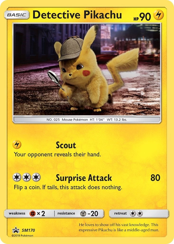 Image for Detective Pikachu - SM170 (SM170) (SM Promos) - Pokemon