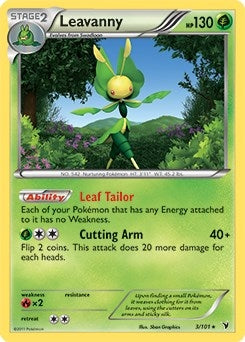 Image for Leavanny - 3/101 (BW Noble Victories) (003/101) (Deck Exclusives) - Pokemon