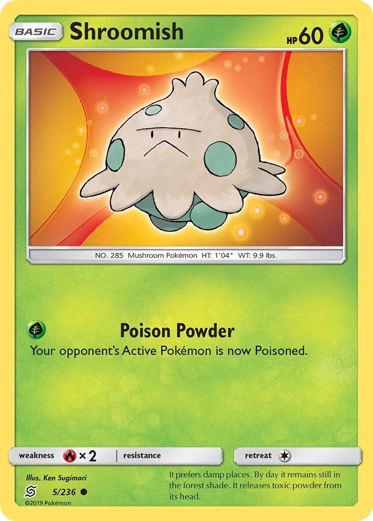 Image for Shroomish (5/236) (SM - Unified Minds) - Pokemon
