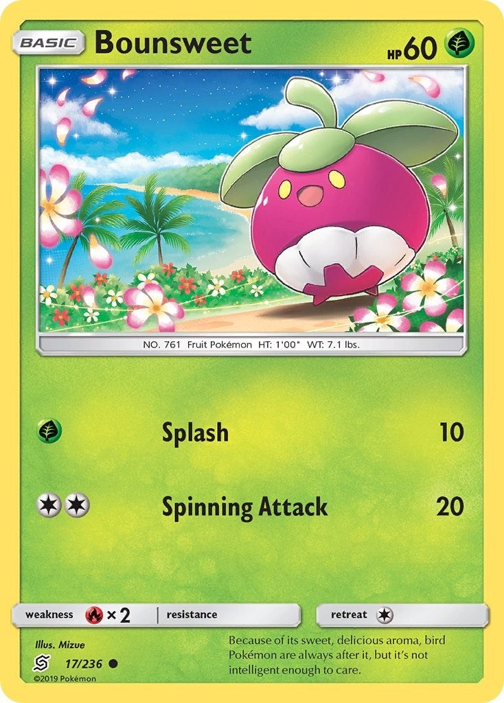 Image for Bounsweet (17/236) (SM - Unified Minds) - Pokemon