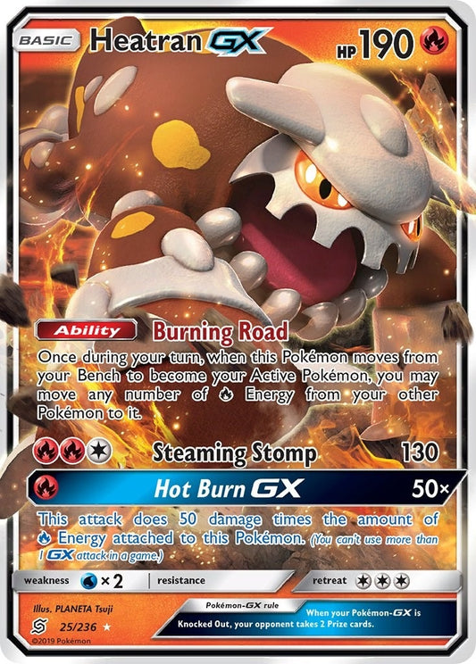 Image for Heatran GX (25/236) (SM - Unified Minds) - Pokemon