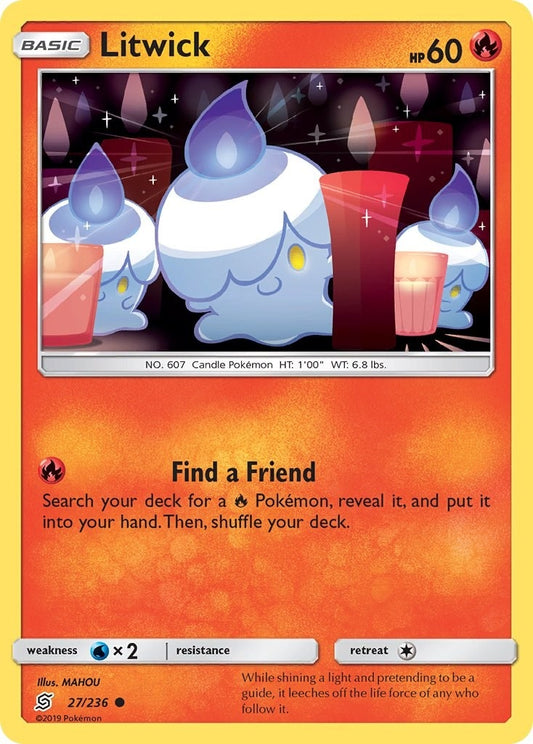 Image for Litwick (27) (27/236) (SM - Unified Minds) - Pokemon