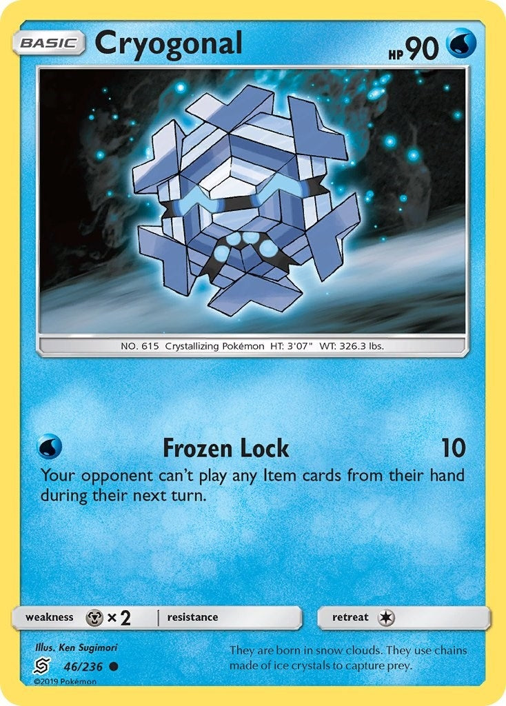 Image for Cryogonal (46/236) (SM - Unified Minds) - Pokemon