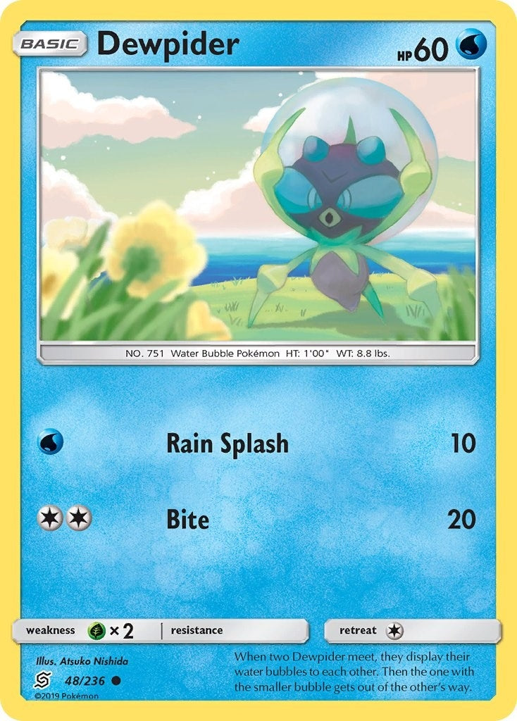 Image for Dewpider (48/236) (SM - Unified Minds) - Pokemon
