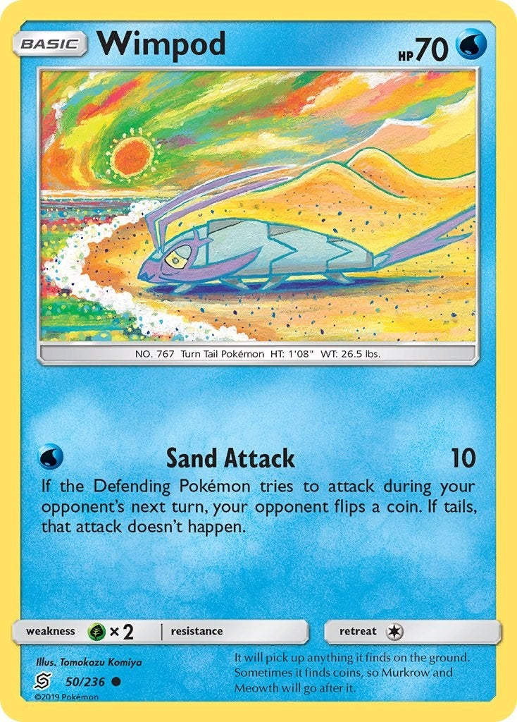 Image for Wimpod (50/236) (SM - Unified Minds) - Pokemon