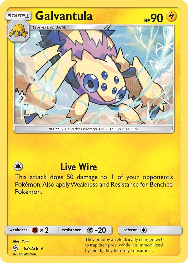 Image for Galvantula (62/236) (SM - Unified Minds) - Pokemon