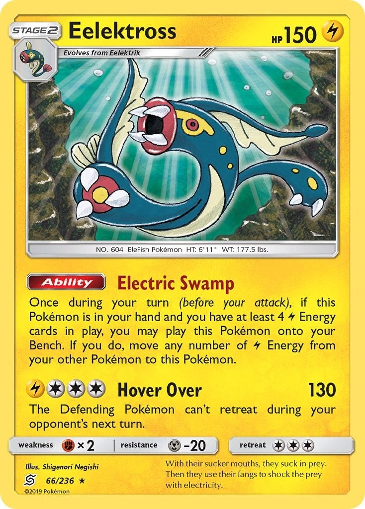 Image for Eelektross (66/236) (SM - Unified Minds) - Pokemon