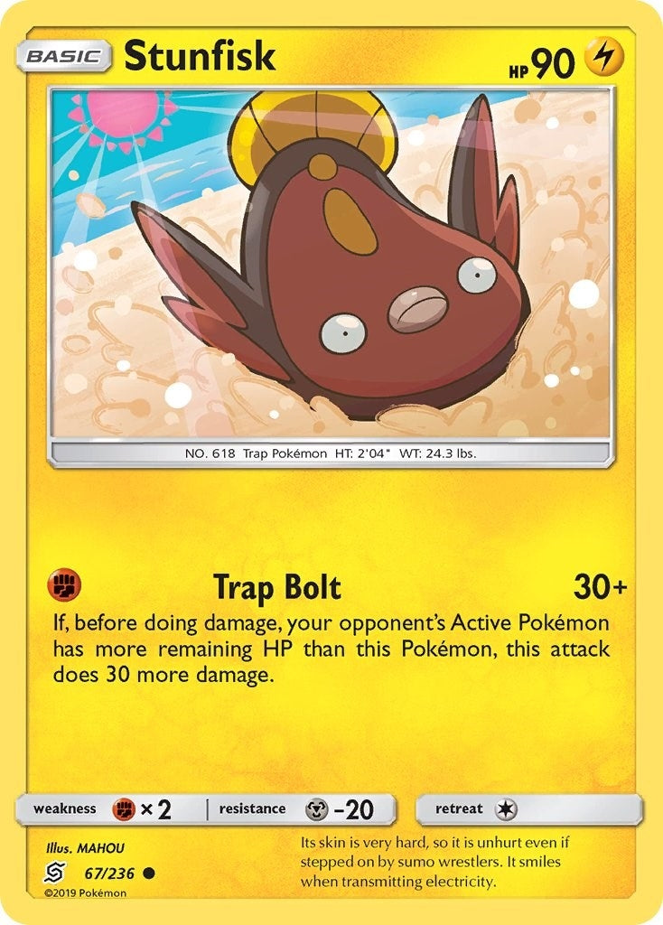 Image for Stunfisk (67/236) (SM - Unified Minds) - Pokemon