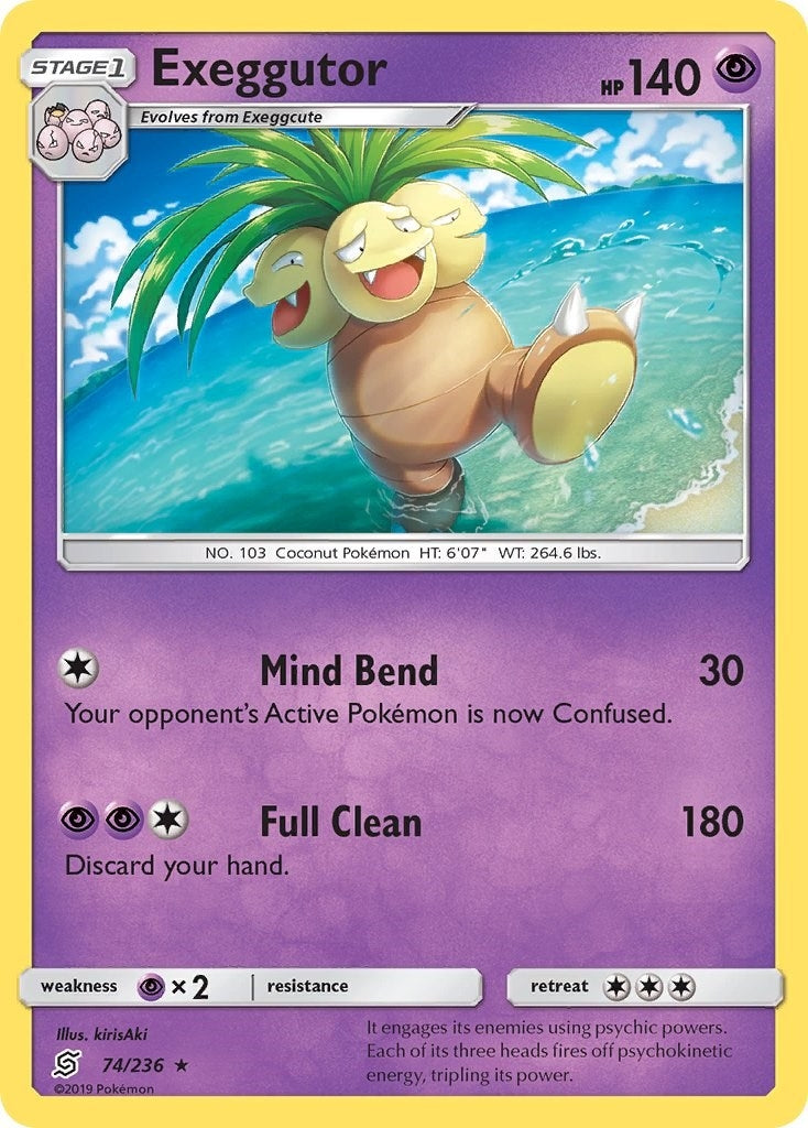 Image for Exeggutor (74/236) (SM - Unified Minds) - Pokemon