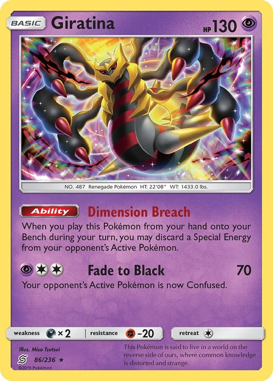 Image for Giratina (86/236) (SM - Unified Minds) - Pokemon