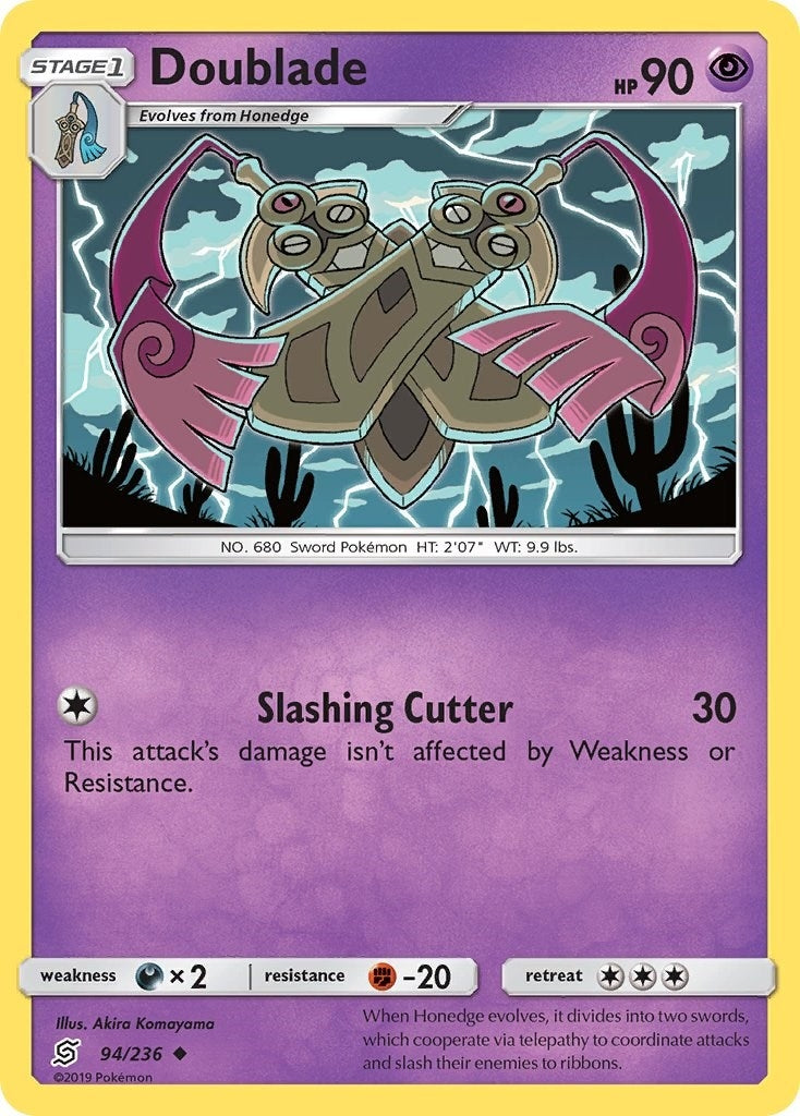Image for Doublade (94/236) (SM - Unified Minds) - Pokemon