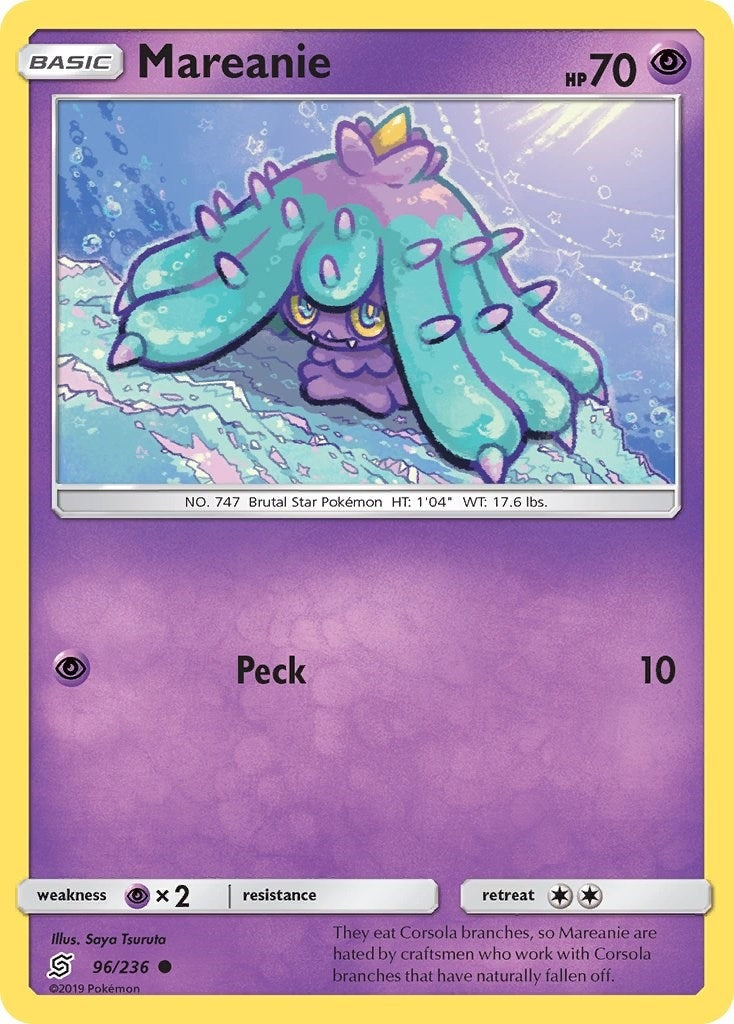 Image for Mareanie (96/236) (SM - Unified Minds) - Pokemon