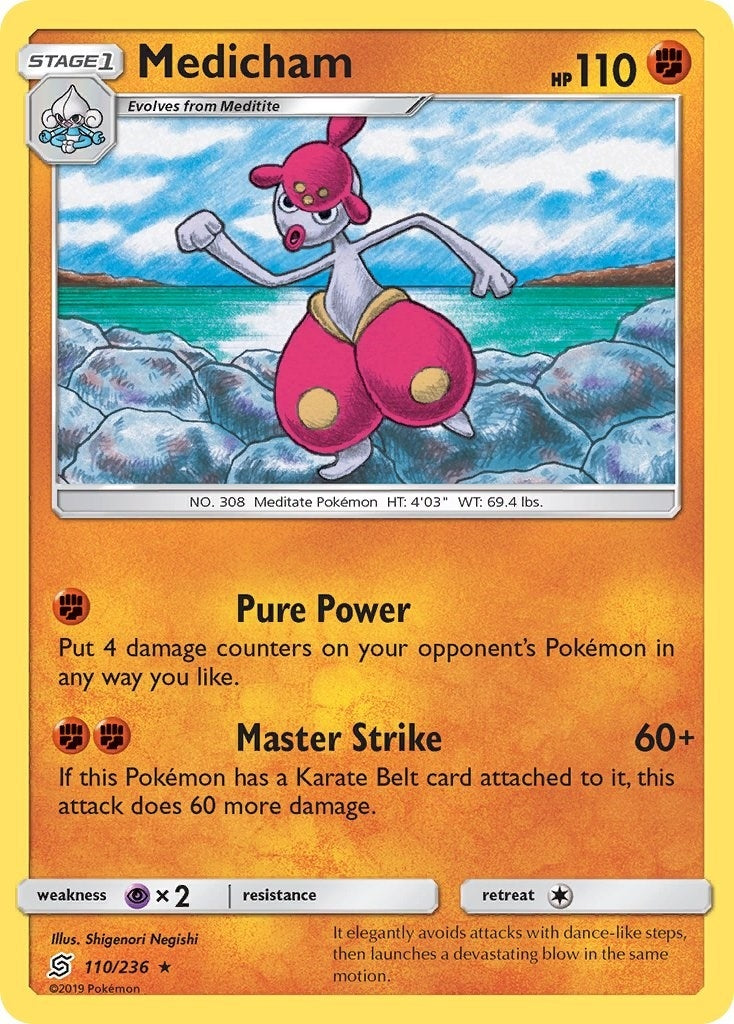 Image for Medicham (110/236) (SM - Unified Minds) - Pokemon