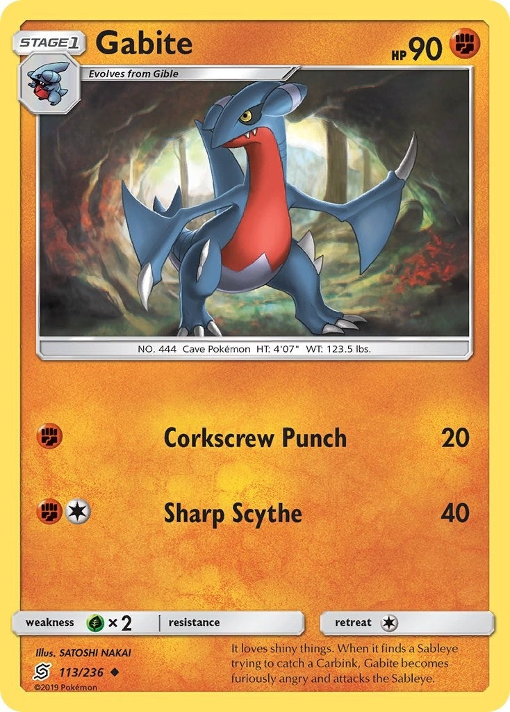 Image for Gabite (113/236) (SM - Unified Minds) - Pokemon