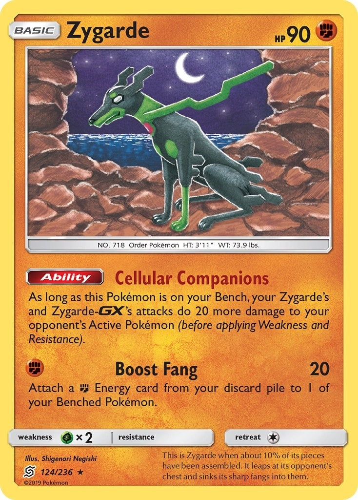 Image for Zygarde (124/236) (SM - Unified Minds) - Pokemon