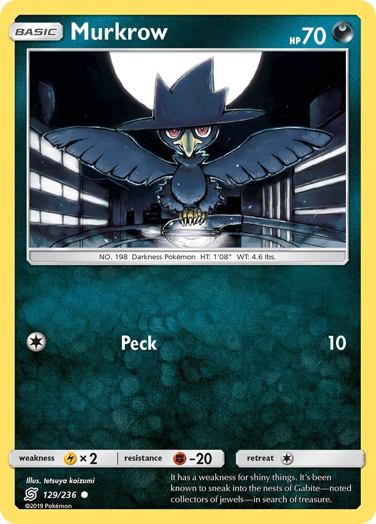 Image for Murkrow (129) (129/236) (SM - Unified Minds) - Pokemon