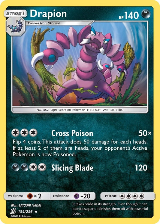 Image for Drapion (134/236) (SM - Unified Minds) - Pokemon