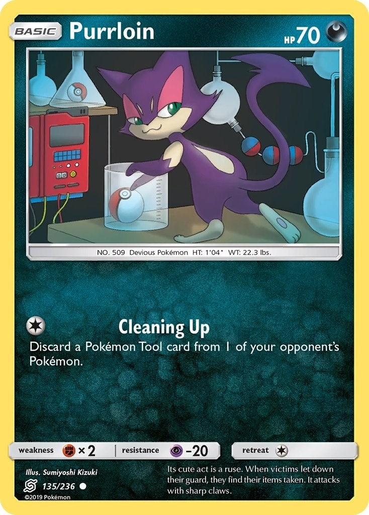 Image for Purrloin (135/236) (SM - Unified Minds) - Pokemon