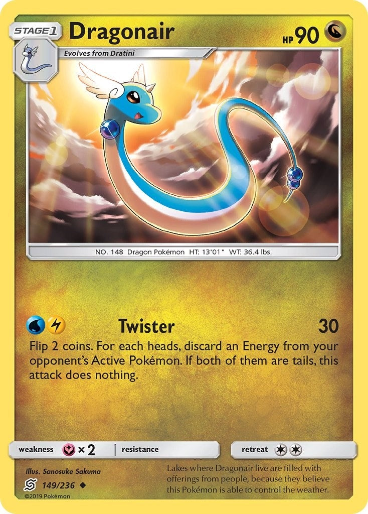 Image for Dragonair (149) (149/236) (SM - Unified Minds) - Pokemon