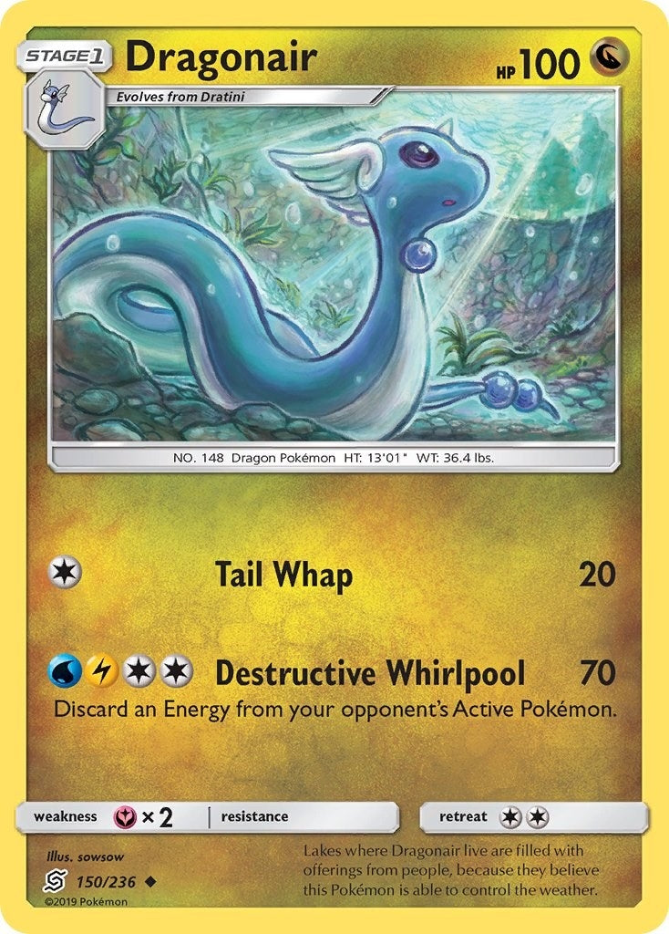 Image for Dragonair (150) (150/236) (SM - Unified Minds) - Pokemon