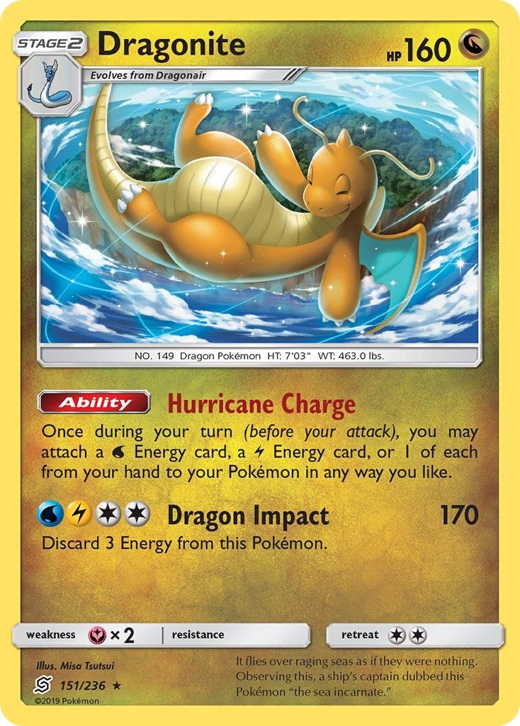 Image for Dragonite (151/236) (SM - Unified Minds) - Pokemon