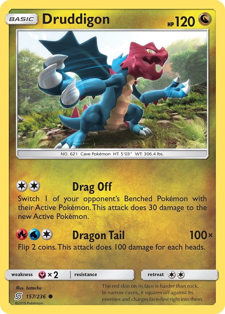 Image for Druddigon (157/236) (SM - Unified Minds) - Pokemon
