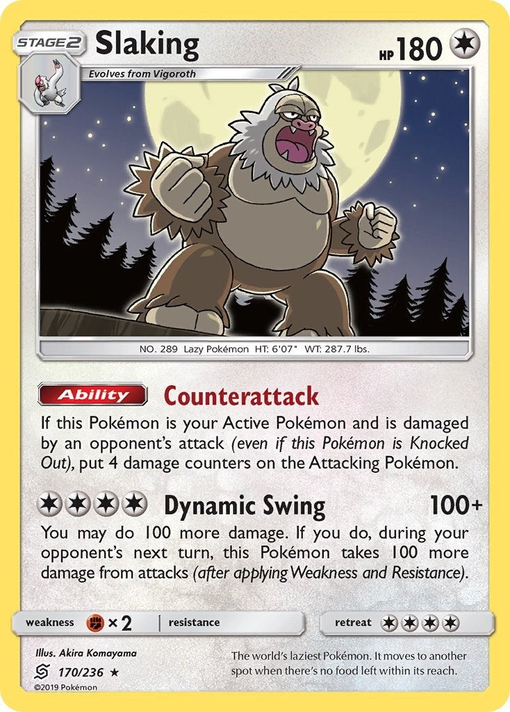 Image for Slaking (170/236) (SM - Unified Minds) - Pokemon