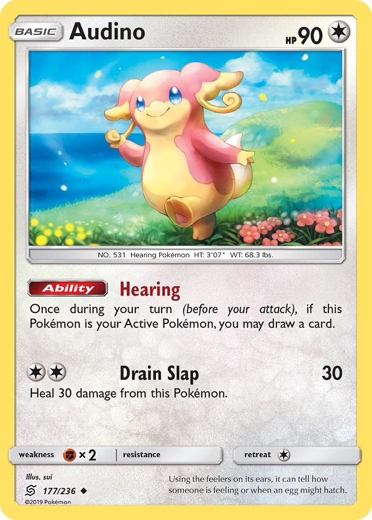 Image for Audino (177/236) (SM - Unified Minds) - Pokemon