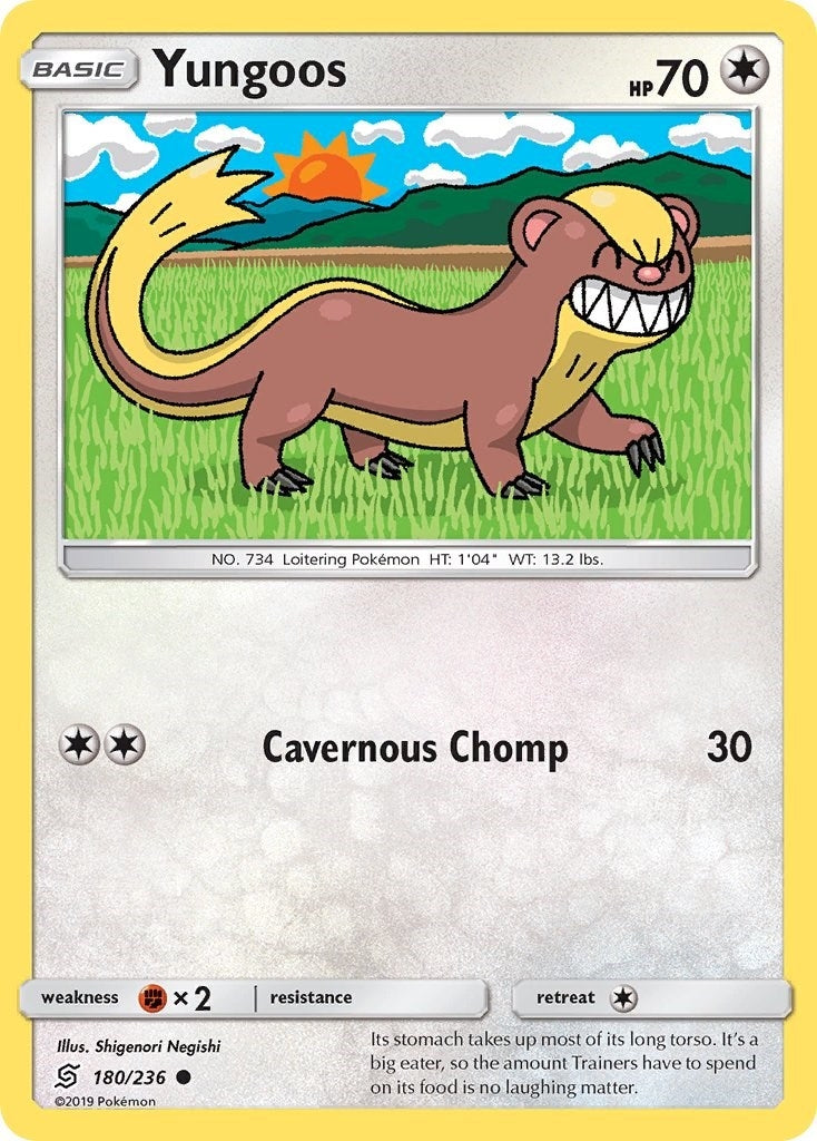 Image for Yungoos (180/236) (SM - Unified Minds) - Pokemon