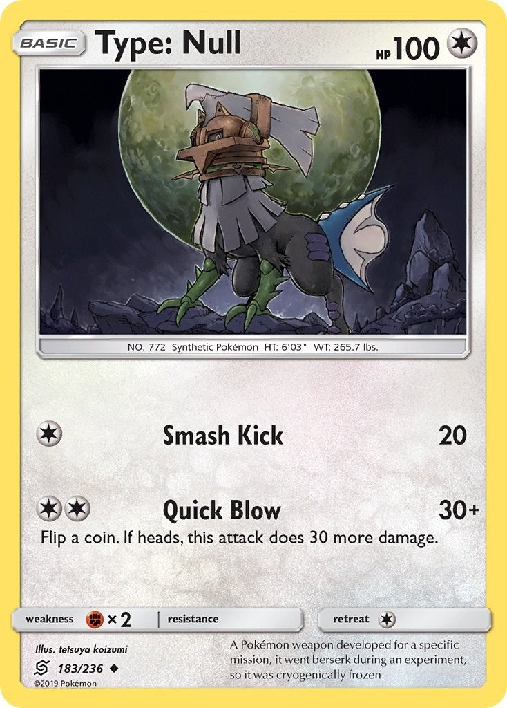 Image for Type: Null (183/236) (SM - Unified Minds) - Pokemon