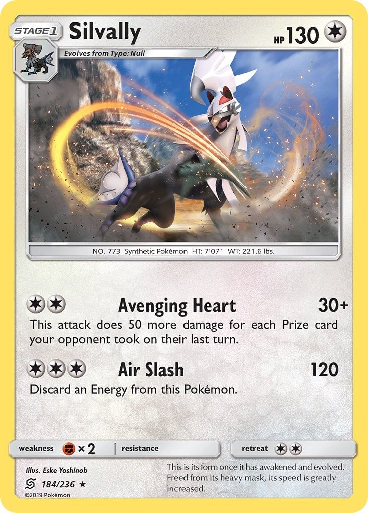Image for Silvally (184/236) (SM - Unified Minds) - Pokemon