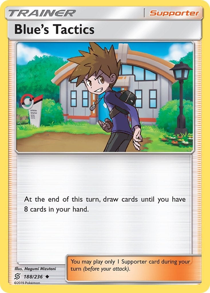 Image for Blue's Tactics (188/236) (SM - Unified Minds) - Pokemon