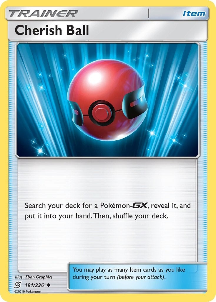 Image for Cherish Ball (191/236) (SM - Unified Minds) - Pokemon