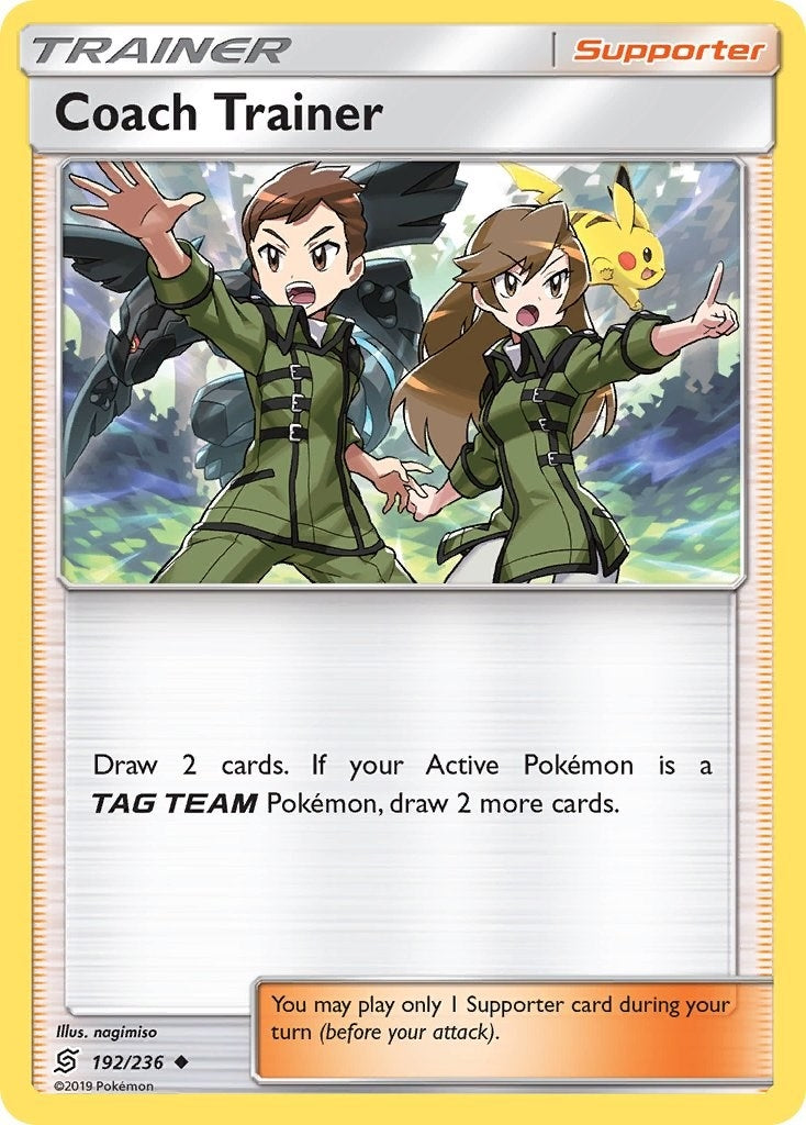 Image for Coach Trainer (192/236) (SM - Unified Minds) - Pokemon