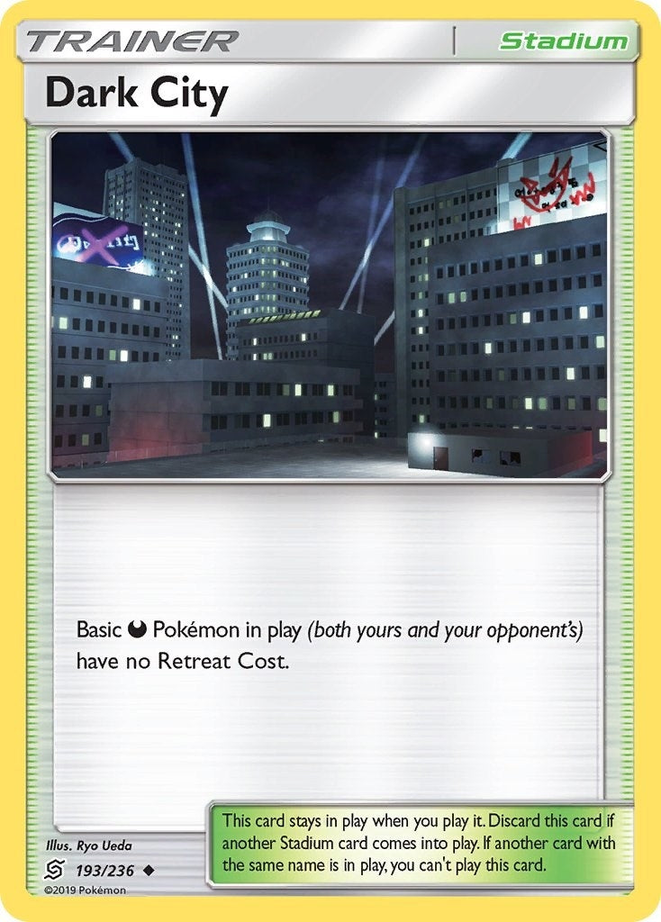Image for Dark City (193/236) (SM - Unified Minds) - Pokemon