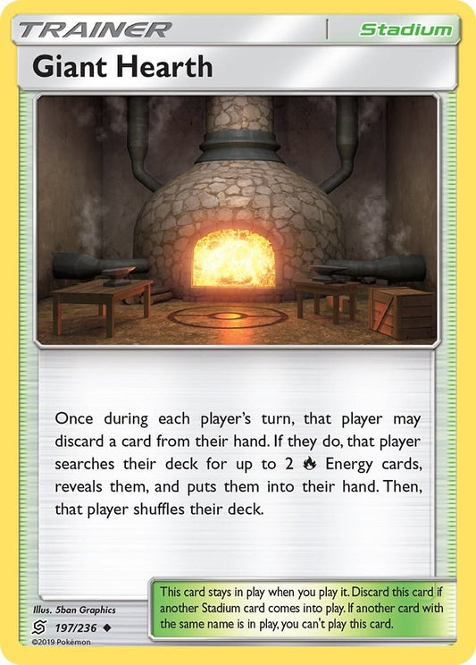 Image for Giant Hearth (197/236) (SM - Unified Minds) - Pokemon