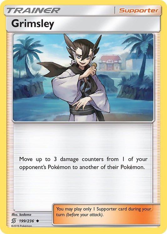Image for Grimsley (199/236) (SM - Unified Minds) - Pokemon