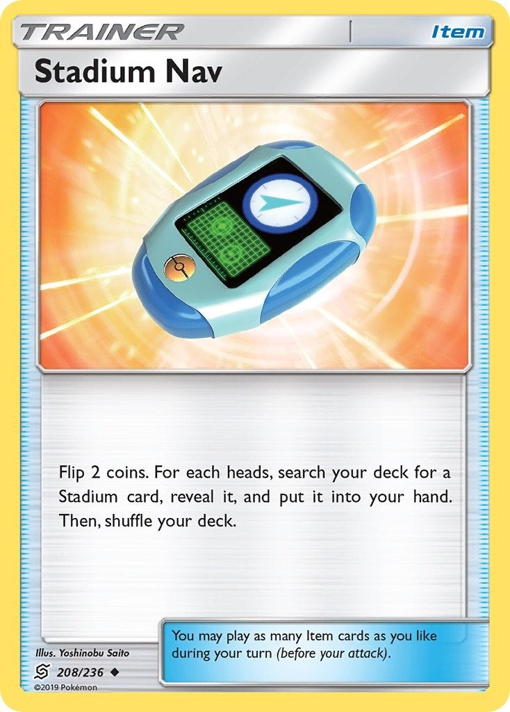 Image for Stadium Nav (208/236) (SM - Unified Minds) - Pokemon